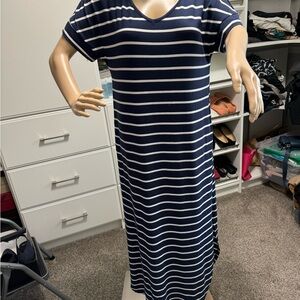 Time and Tru, Size M, 95% Rayon, 5% Spandex, long dress for vacation